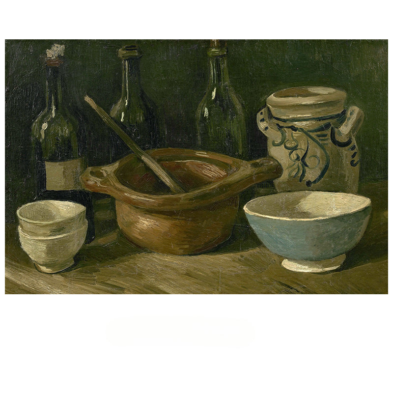Wholesale Oil Painting Wind Waterproof Pvc Placemat